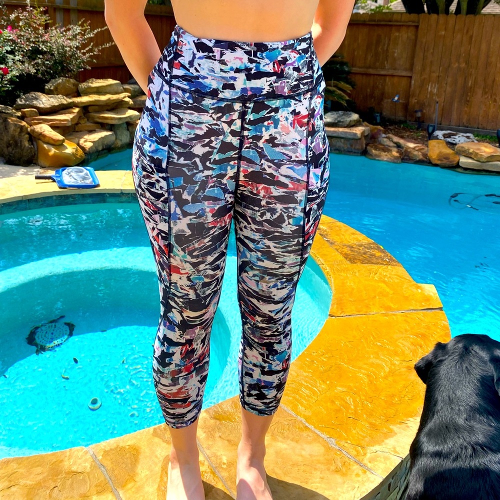 Lululemon wunder under leggings with pockets